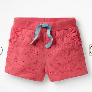 Baby Boden Woven Broderie shorts size 12-18